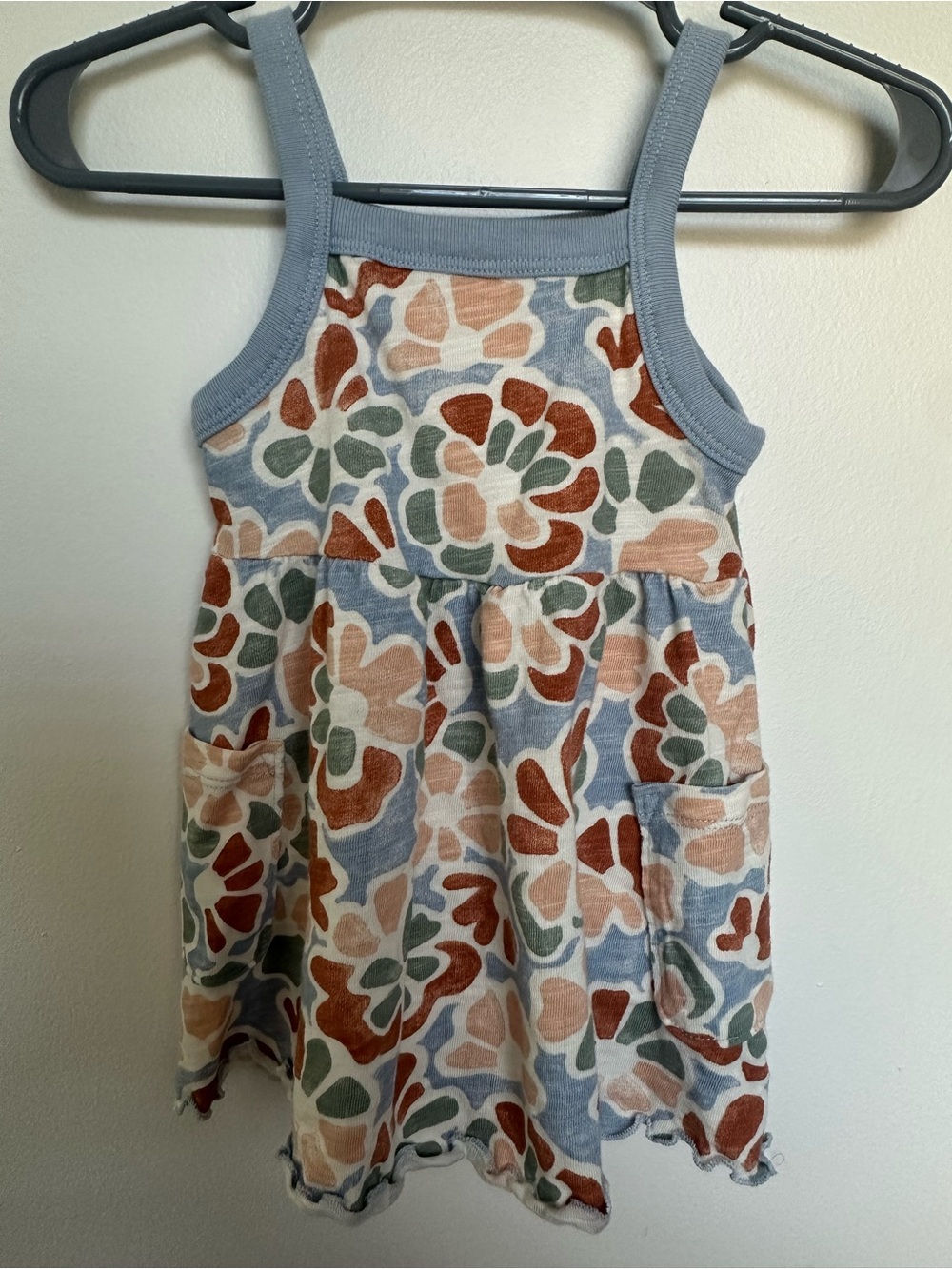 Baby Little Co Boho Floral Dress with Pockets